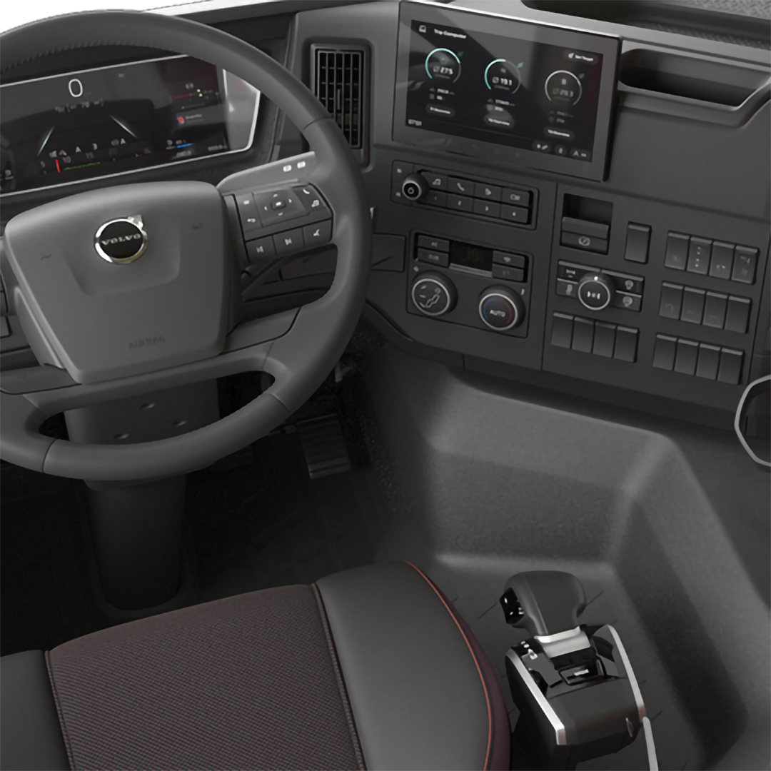 Volvo FMX with leather trim robust, interior trim level